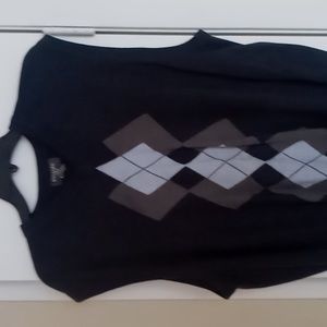 White elegant vest .